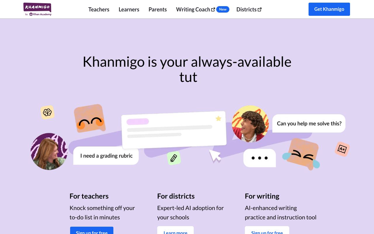 Khanmigo screenshot